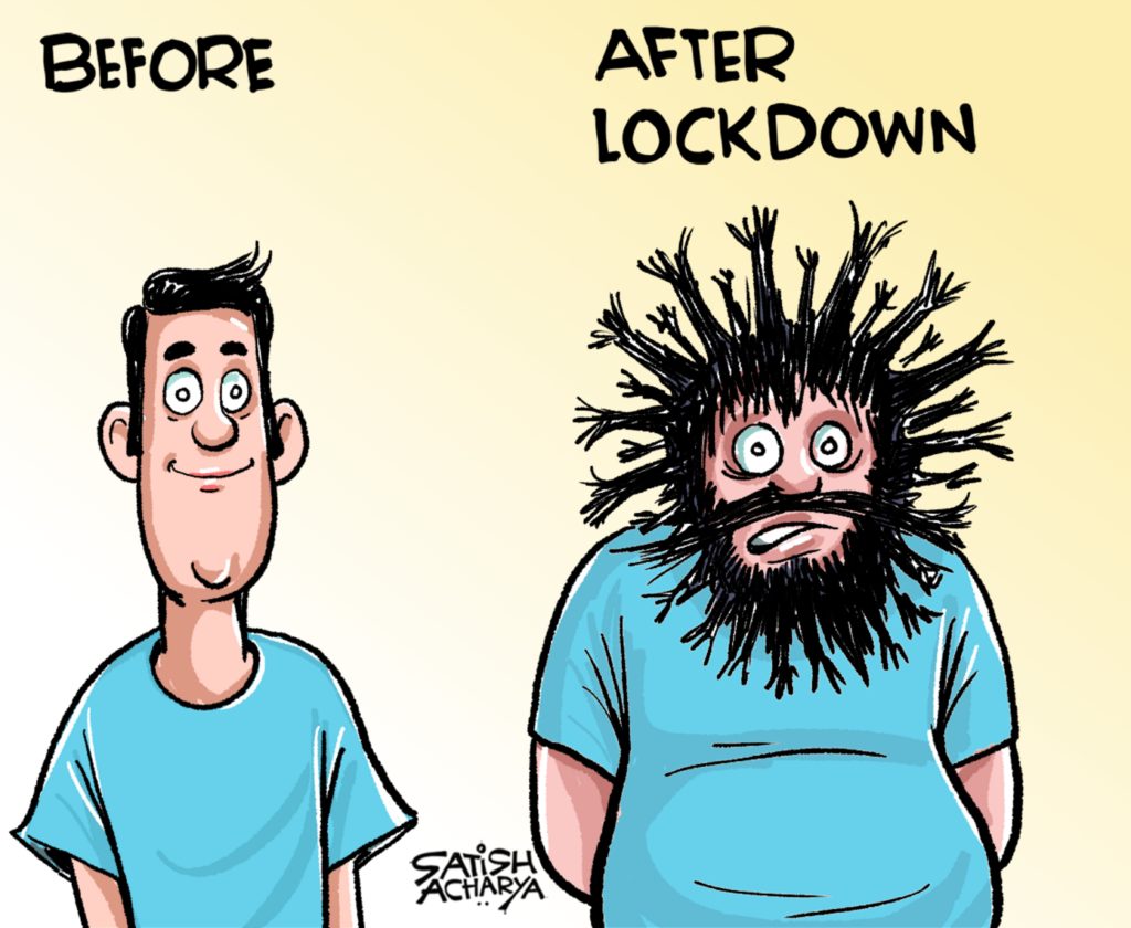 After lockdown... | CartoonistSatish.Com